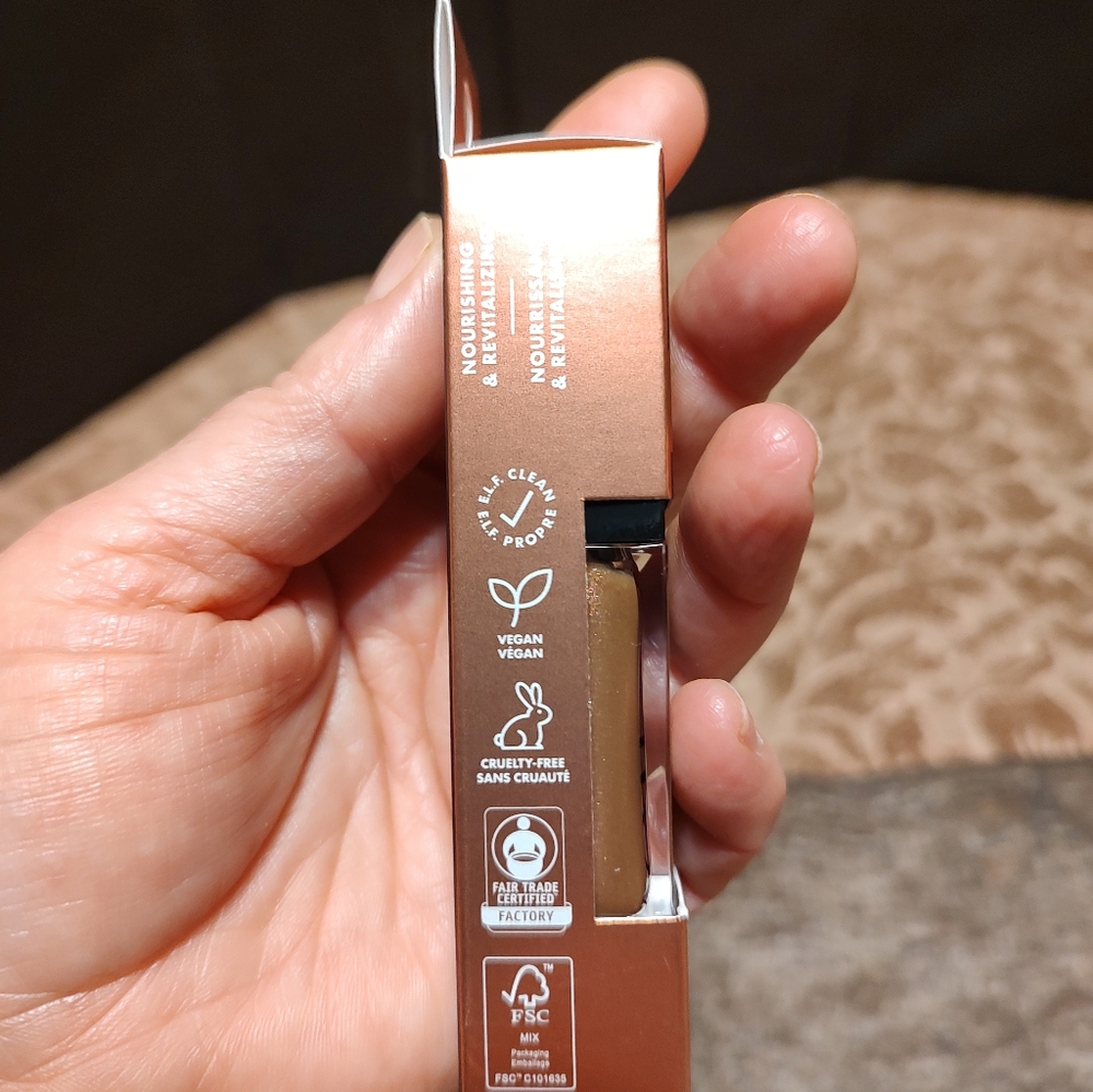🤎🟤🤎 NIB Luscious e.l.f. Glimmering Chocoluxe Lip Gloss - Picture 14 of 15